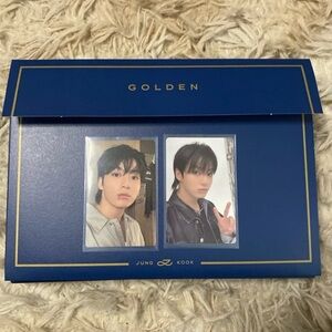 BTS JUNGKOOK GOLDEN PHOTOCARD (PCs)